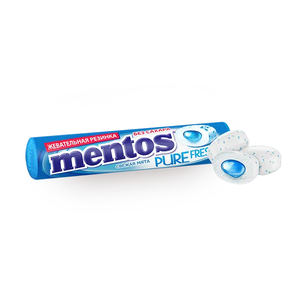 Жевательная резинка Mentos Pure Fresh Свежая мята