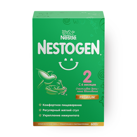 Смесь молочная сухая Nestogen Nestle 2 с 6 месяцев