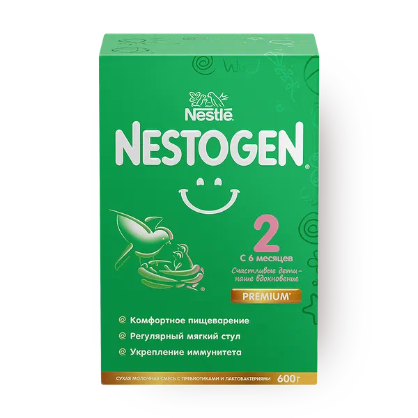 Смесь молочная сухая Nestogen Nestle 2 с 6 месяцев
