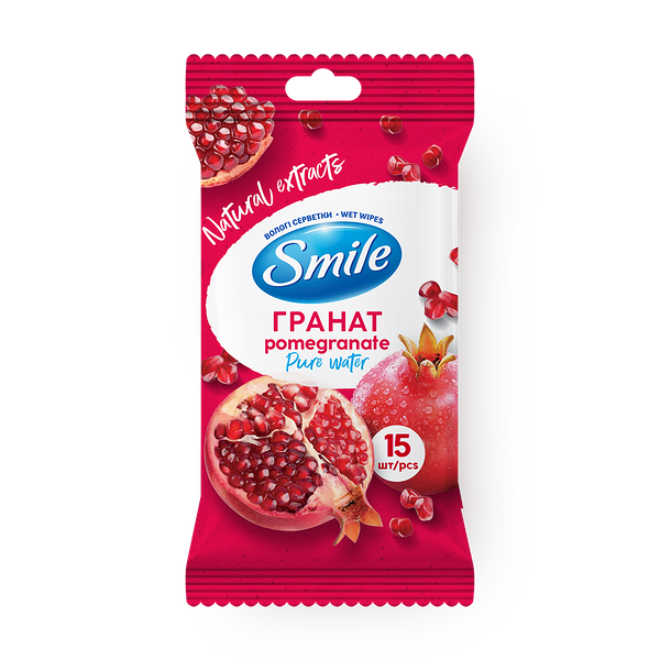 Влажные салфетки Smile
