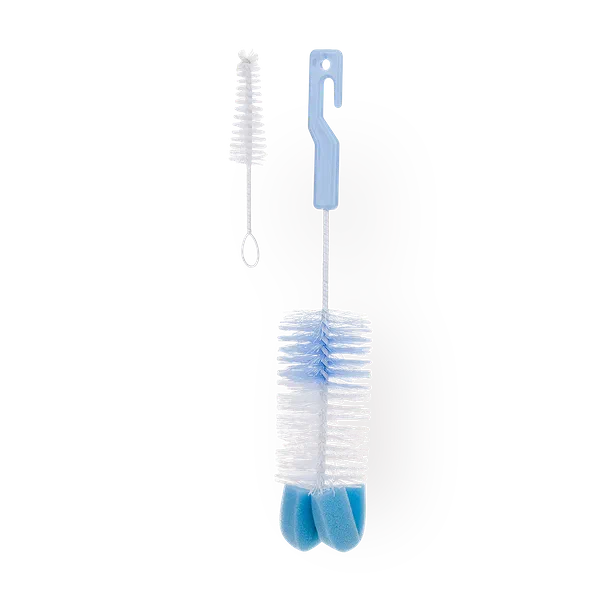Ершик для мытья бутылочек и сосок голубой Canpol Babies