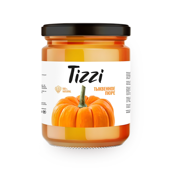 Tizzi натуральная тыквенное пюре