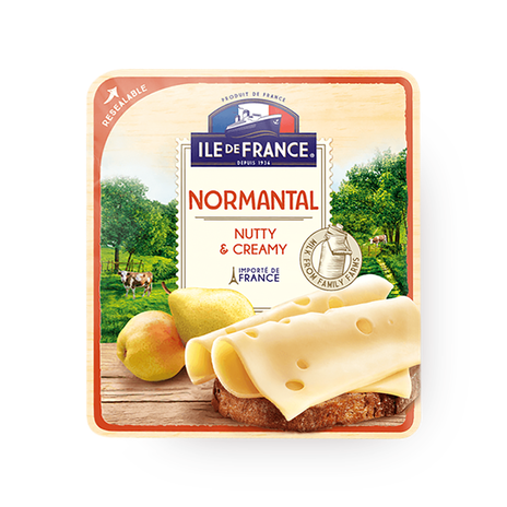 Сыр твёрдый Normantal Ile De France 50%