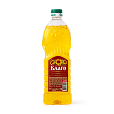 Масло подсолнечное «Благо» нерафинированное, 650 мл — купить с ...