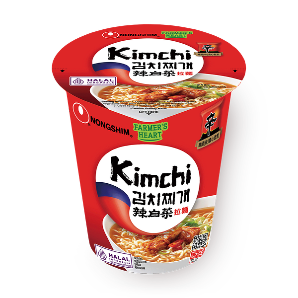 Лапша быстрого приготовления Nongshim Кимчи Рамен