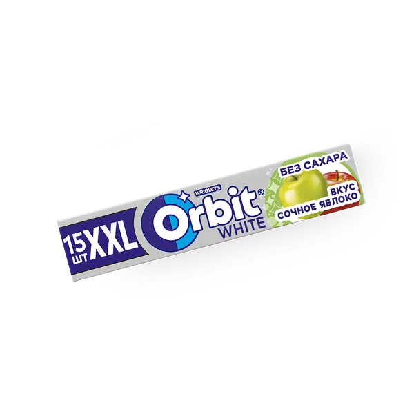Жевательная резинка Orbit XXL сочное яблоко
