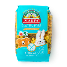 Макароны Animals Makfa без глютена, 300 г — купить с доставкой из ...