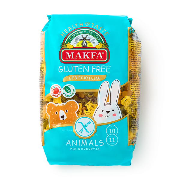 Макаро­ны Animals Makfa