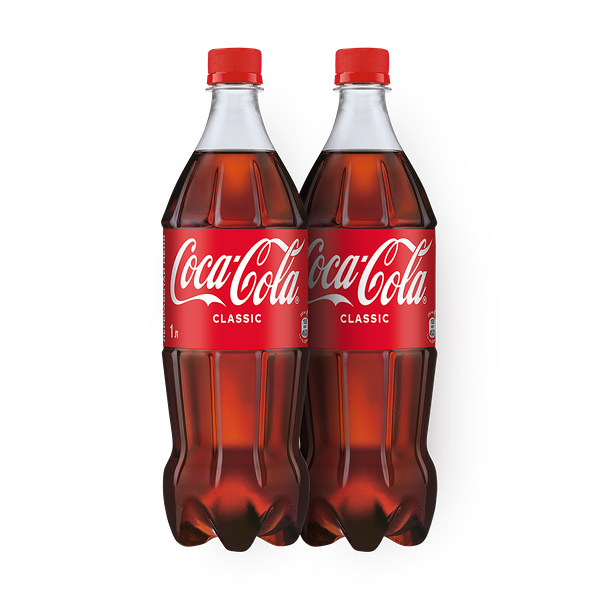 Напиток Coca-cola Classic 1L 2шт