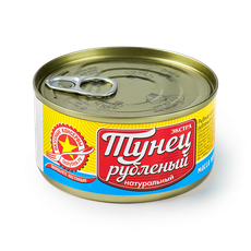 Тунец рубленый Экстра «Вкусные консервы» натуральный, 185 г — купить с ...