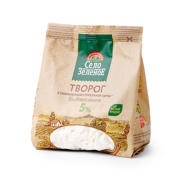 Творог 5% «Село Зелёное»
