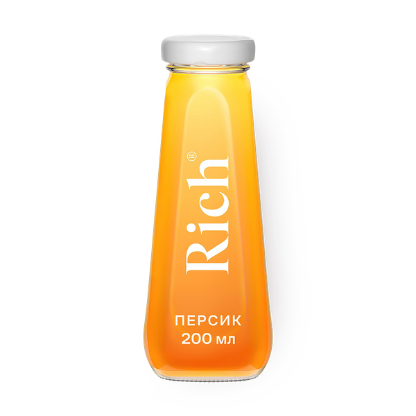 Сок персиковый Rich с мякотью