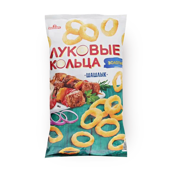 Луковые кольца Золотые «Русскарт» шашлык