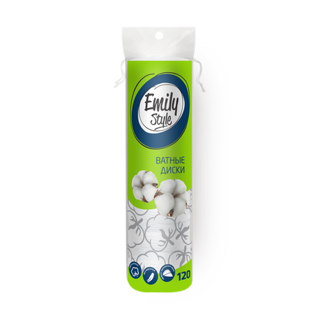Ватные диски Emily Style 120 шт.