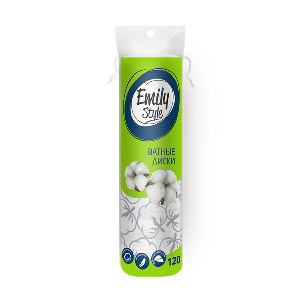 Ватные диски Emily Style 120 шт.