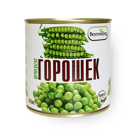 Горошек зелёный  Вкусноград