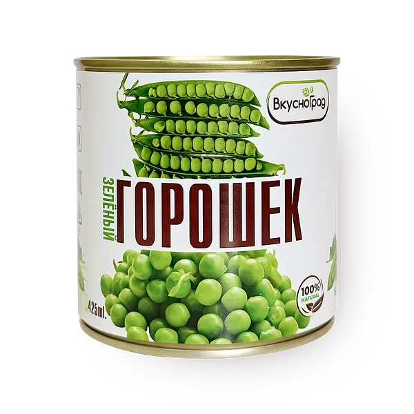 Горошек зелёный  Вкусноград
