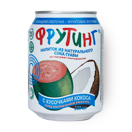 Напиток Гуава Fruiting с мякотью кокоса