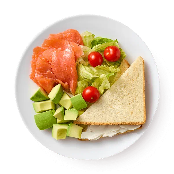 Завтрак с красной рыбой и авокадо «Из Лавки»