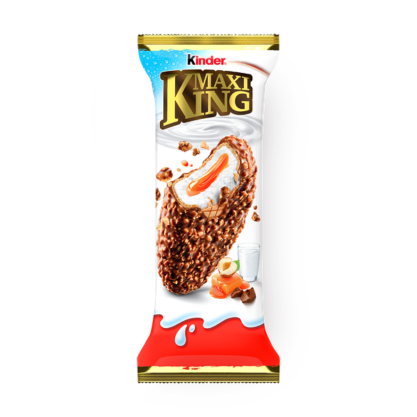 Пирож­ное Kinder Maxi King орехи-карамель