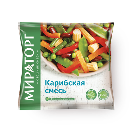 Смесь овощная Карибская «Мираторг» замороженная