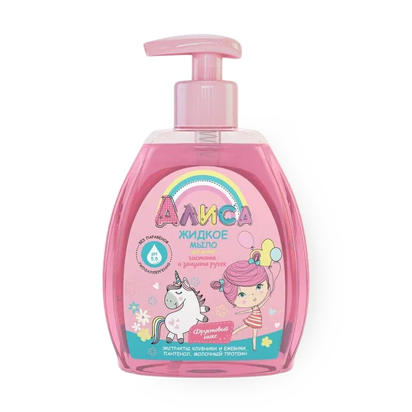 Жидкое мыло «Алиса» детское чистота и защита ручек