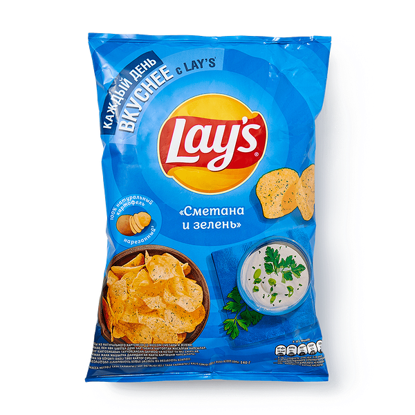 Lay's смета­на-зелень