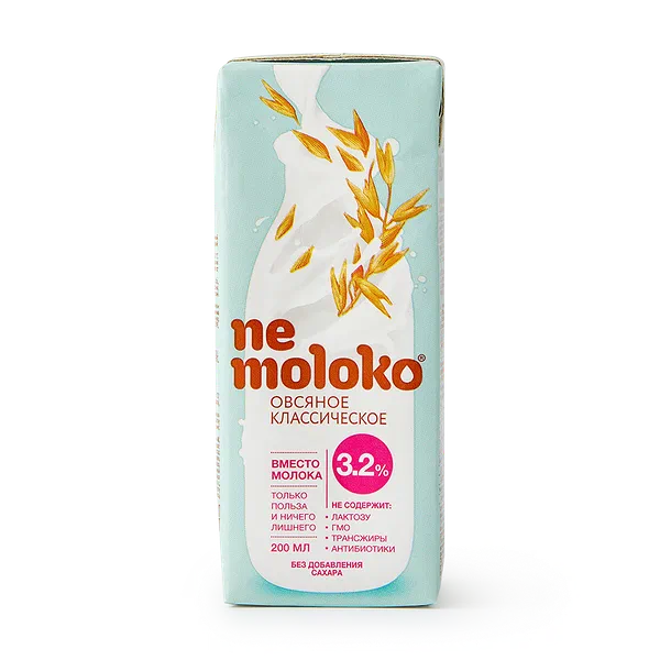 Напиток овсяный Nemoloko 3,2% классический