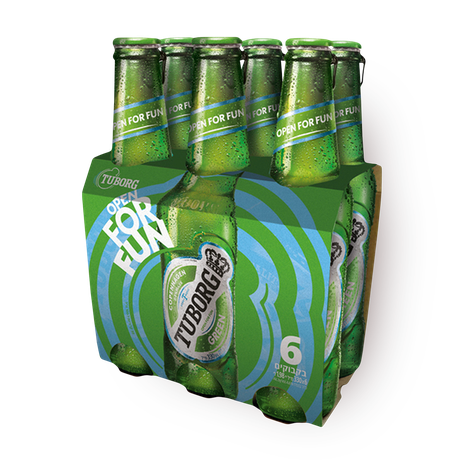 Tuborg Green Bottles pack