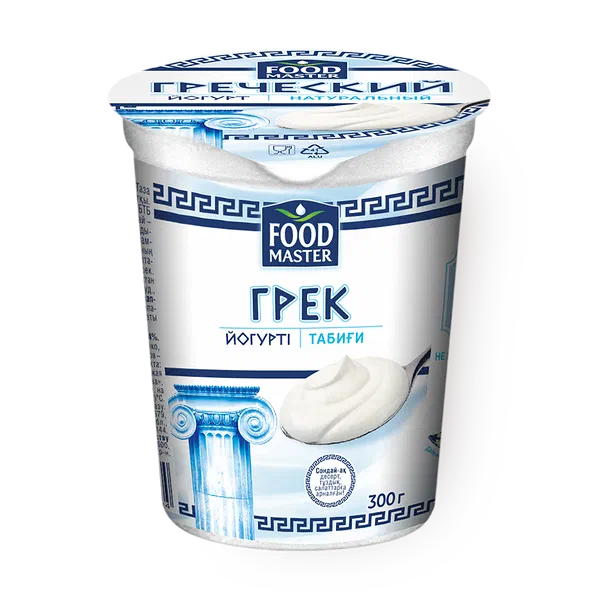 Йогурт греческий «Фудмастер», натуральный 8,4%