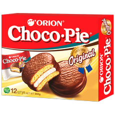 Печенье Orion Choco-Pie Original в шоколад­ной глазу­ри
