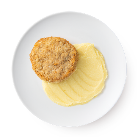 Котлета говяжья с пюре Mazzali