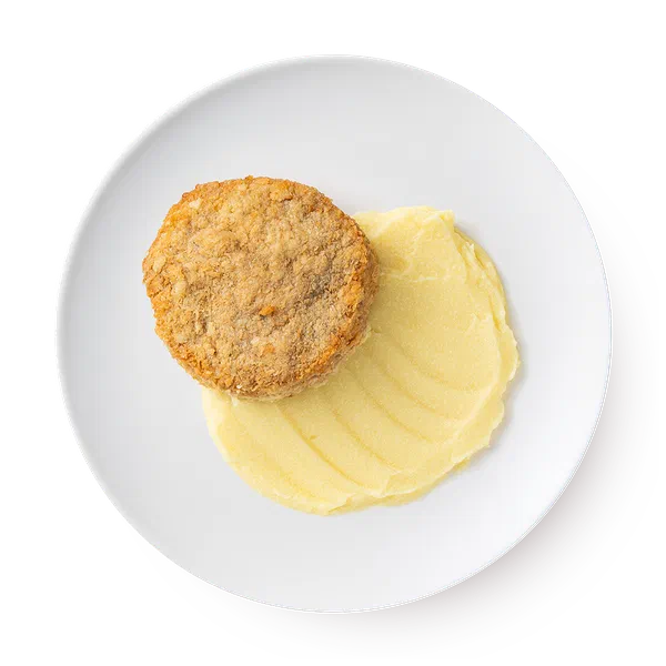 Котлета говяжья с пюре Mazzali