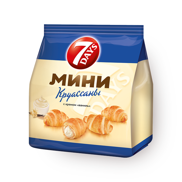 Мини-круассан 7 Days ваниль