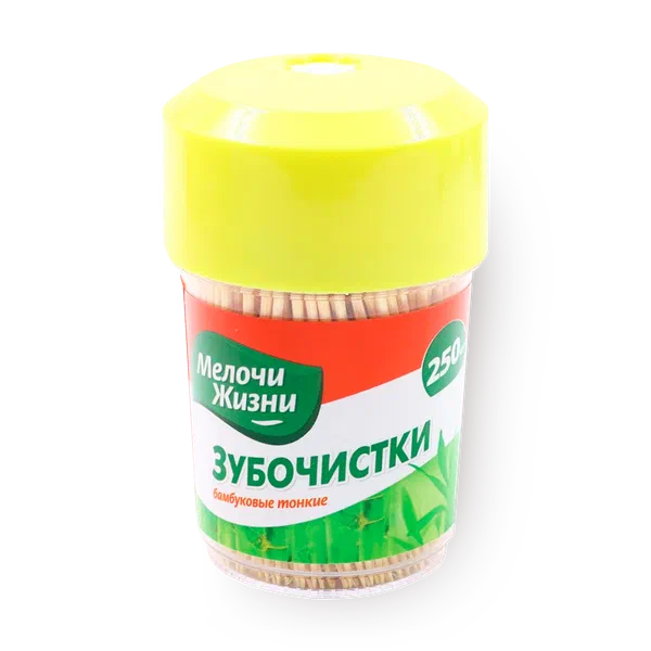 Зубочистки бамбуковые «Мелочи жизни»