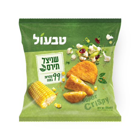 שניצל טבעול תירס 99 קלוריות