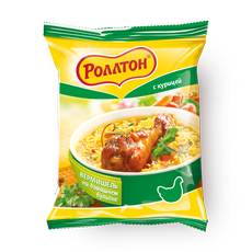 Вермишель Роллтон со вкусом курицы