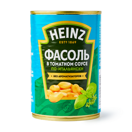 Фасоль белая в томатном соусе По-итальянски Heinz