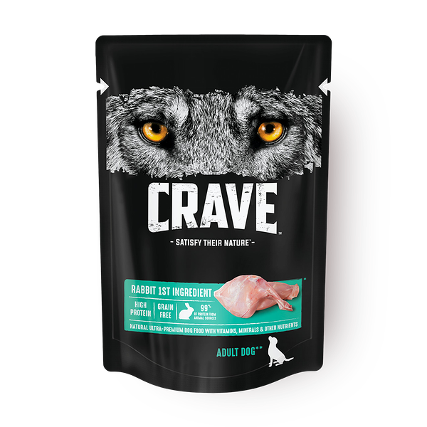 Влажный корм собак Crave кролик