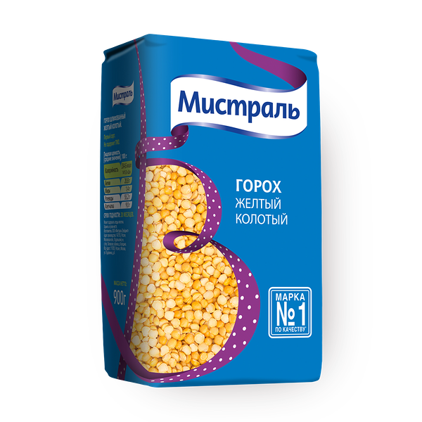 Горох колотый жёлтый «Мистраль»