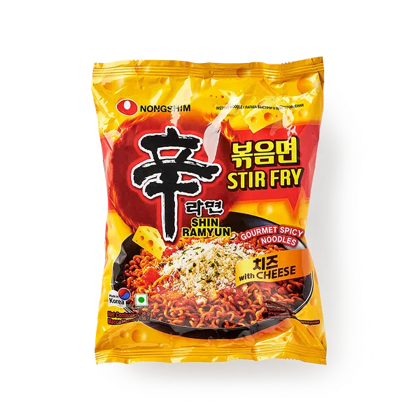 Лапша «Nongshin» Жаренная с сыром