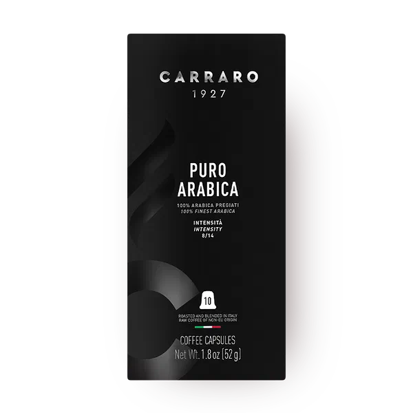 Кофе в капсулах Arabica Carraro Puro для Nespresso