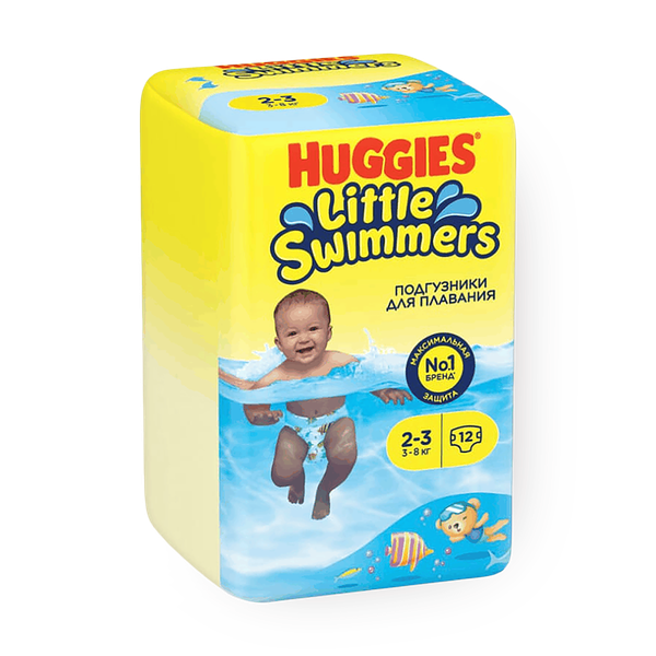Подгузники Huggies Little Swimmers для плавания 2-3