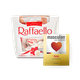 Конфеты Raffaello, 150 g + Презервативы Masculan Gold Luxury Edition №3, 3 шт