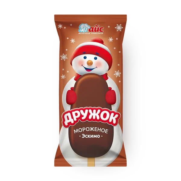 Мороженое «Дружок» эскимо 8%