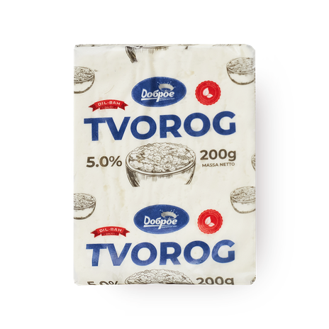 Творог 5% «Доброе деревенское утро»