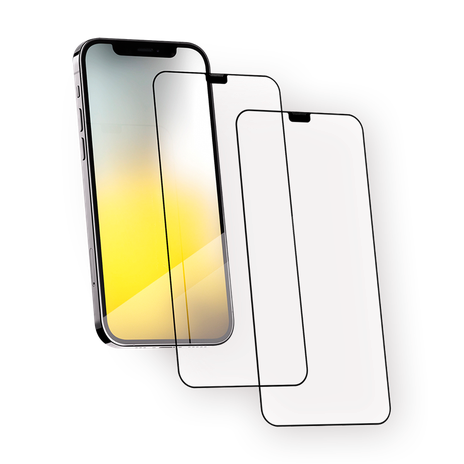 Стекло защитное с аппликатором Commo для Apple iPhone 12/Pro