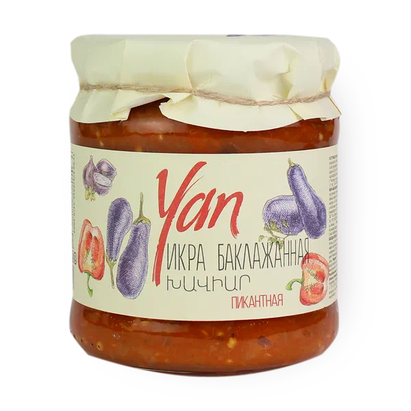 Икра из красного перца Yan острая