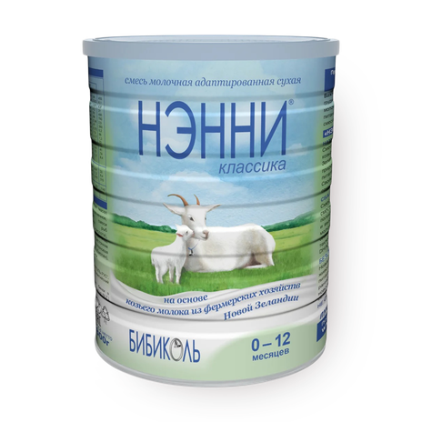 Смесь молочная на козьем молоке сухая Классика «Нэнни» с рождения
