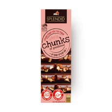 Splendid Chunks Dark chocolate almond nuts